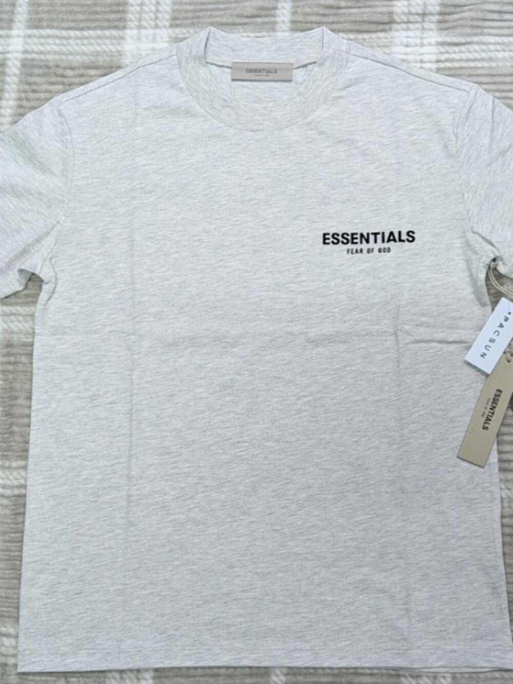Fear of God Essentials Crew Neck T-Shirt SS22 Light Oatmeal